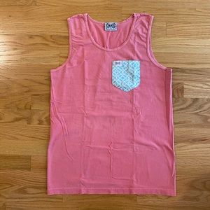 Pink Fraternity Collection Pocket Tank